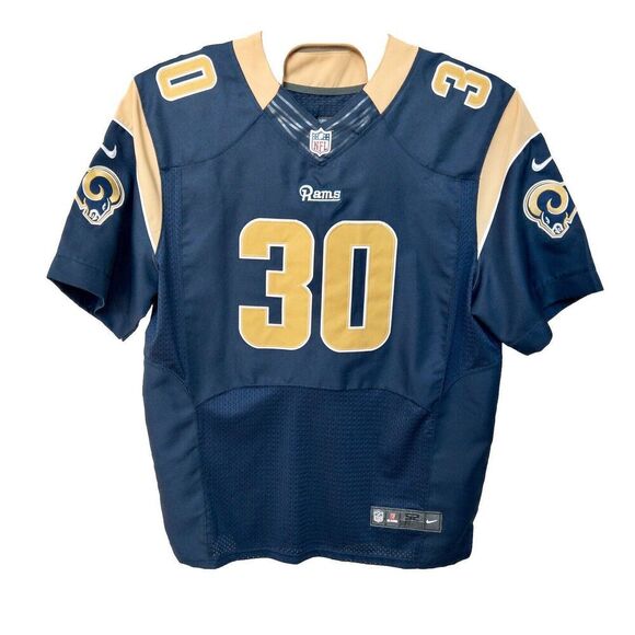 Nike Other - Nike Stitched On Field Los Angeles Rams Gurley II Jersey Mens 52